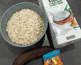 Foto del paso 1 de la receta: Tortitas de avena y plátano 🍌🍯