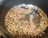 Foto del paso 1 de la receta: Carillas con arroz pollo y morcilla