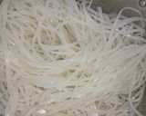 Hình bước làm 1 của món Hủ tiếu khô xào tôm