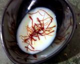 A picture of step 1 of Thandai.
