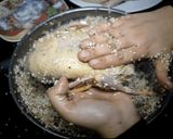صورة لخطوة 3 من وصفة لو الحمام بيفرقع منك تعالي نعمله علي اصوله من الالف للياء مطبخ ساسي