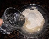 A picture of step 3 of Metha chila on tawa.