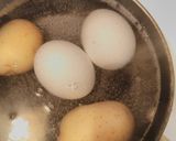A picture of step 1 of Egg Salad.