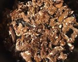 A picture of step 4 of California Farm Chanterelle Mushrooms in Butter.