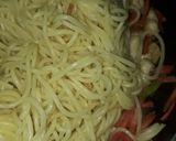 A picture of step 4 of Chicken spaghetti.