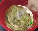 A picture of step 3 of Green Masala Chicken Curry.
