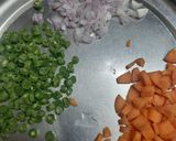 A picture of step 1 of Quick Fried Rice.