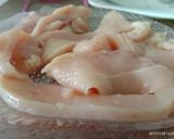 A picture of step 1 of Chicken pin rolls.