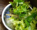 Hình bước làm 1 của món Ba rọi nướng chao