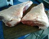 Foto del paso 1 de la receta: Pollo de res o colita de cuadril ahumada (2 variantes)