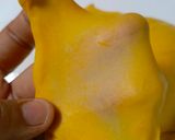 Foto langkah ke 7 dari resep Donat Labu Kuning Super Lembut Tanpa Degasing.