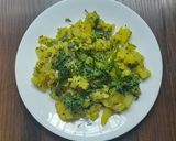 A picture of step 5 of Ash Gourd sabji.