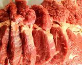 A picture of step 1 of Beef rolls in the oven.