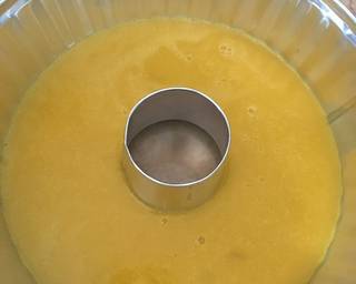 Pudding Labu Lapis Cendol dan Pandan - Step 1