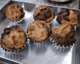 Foto langkah ke 6 dari resep SOES / SUS / CHOUX PASTRY (2 TELUR) MARBLE.