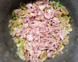 Foto del paso 2 de la receta: 🥟🍗🥓🍄‍🟫Empanadas de pollo desmechado, panceta, verdeo y champiñones 🍄‍🟫 🥓🍗🥟Masa de papa