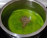 A picture of step 6 of Spinach soup.