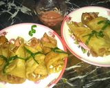 A picture of step 8 of Bandu khan Paratha Chicken Rolls.
