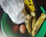Foto langkah ke 1 dari resep Pancake pisang coklat.