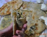 A picture of step 13 of Stuffed Flat Naan Bread (Kelane/Bolani)نان کلانه.