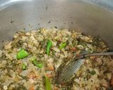 A picture of step 5 of Mooli, shaljum ki sabzi.