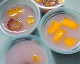 Foto langkah ke 3 dari resep Puding anggur toping buah.