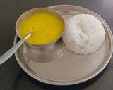 A picture of step 5 of Kacha moong dal(Bengali style).