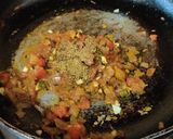 A picture of step 5 of Paneer Bhurji.