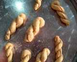 A picture of step 7 of Korean Twisted Doughnuts🧡.