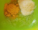 Foto del paso 3 de la receta: Pastel de calabaza🎃 relleno de pollo🍗