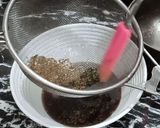 A picture of step 6 of Jal Zeera(cumin water).