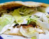 Foto del paso 6 de la receta Taco burger de cerdo con mermelada de bacon y cebolla
