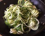 Pea and Courgetti noodles recipe step 1 photo