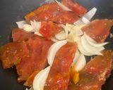 Une image de l'étape 2 de Lotte citronnée et tomates.