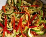 Foto del paso 3 de la receta: Zapallitos al wok 🇺🇾 Receta 200 🥰🥰🥰🥰👏🏼👏🏼👏🏼🇺🇾🇺🇾