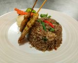 รูปขั้นตอนการทำที่ 5 ของ ข้าวผัดน้ำพริกลงเรือ