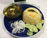 A picture of step 8 of Palak Gosht.