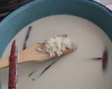 A picture of step 4 of Arroz con leche.