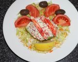 Foto del paso 3 de la receta: Palta rellena con salpicón de centolla