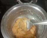A picture of step 2 of Kesari kalakand.