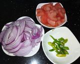 A picture of step 4 of Lotus Masala Fry.
