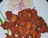 A picture of step 1 of Fried chicken.