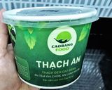 A picture of step 2 of Fresh Milk with Grass Jelly and Brown Sugar Syrup.