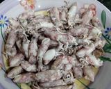 Foto langkah ke 2 dari resep Oseng cumi asin pete.