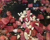 Foto del paso 6 de la receta Corazones de alcachofas rehogados con jamón