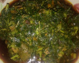 A picture of step 1 of Afang Soup.