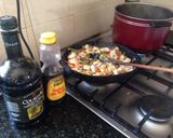 Foto del paso 5 de la receta: Chop suey de pollo con spaghettis