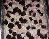 Foto langkah ke 7 dari resep Salad buah choco jelly super creammy & yummy.