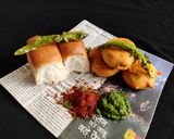 A picture of step 5 of Vada Pav.