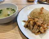Foto langkah ke 4 dari resep Nasi hainam Rice Cooker (Versi 3).